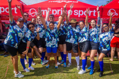 DURBAN, KWAZULU-NATAL, SOUTH AFRICA - NOVEMBER 18: Mr Price Foundation Cup taking place at Crusaders on November 18, 2023 at Durban, KwaZulu-Natal, South Africa. (Photo by Nicolette Tostee)