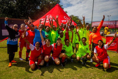 DURBAN, KWAZULU-NATAL, SOUTH AFRICA - NOVEMBER 18: Mr Price Foundation Cup taking place at Crusaders on November 18, 2023 at Durban, KwaZulu-Natal, South Africa. (Photo by Nicolette Tostee)