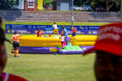 DURBAN, KWAZULU-NATAL, SOUTH AFRICA - NOVEMBER 18: Mr Price Foundation Cup taking place at Crusaders on November 18, 2023 at Durban, KwaZulu-Natal, South Africa. (Photo by Nicolette Tostee)