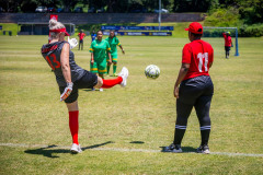 DURBAN, KWAZULU-NATAL, SOUTH AFRICA - NOVEMBER 18: Mr Price Foundation Cup taking place at Crusaders on November 18, 2023 at Durban, KwaZulu-Natal, South Africa. (Photo by Nicolette Tostee)