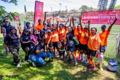 DURBAN, KWAZULU-NATAL, SOUTH AFRICA - NOVEMBER 18: Mr Price Foundation Cup taking place at Crusaders on November 18, 2023 at Durban, KwaZulu-Natal, South Africa. (Photo by Nicolette Tostee)