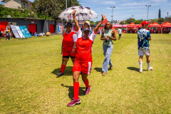 DURBAN, KWAZULU-NATAL, SOUTH AFRICA - NOVEMBER 18: Mr Price Foundation Cup taking place at Crusaders on November 18, 2023 at Durban, KwaZulu-Natal, South Africa. (Photo by Nicolette Tostee)