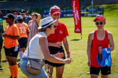 DURBAN, KWAZULU-NATAL, SOUTH AFRICA - NOVEMBER 18: Mr Price Foundation Cup taking place at Crusaders on November 18, 2023 at Durban, KwaZulu-Natal, South Africa. (Photo by Nicolette Tostee)