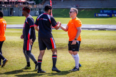 DURBAN, KWAZULU-NATAL, SOUTH AFRICA - NOVEMBER 18: Mr Price Foundation Cup taking place at Crusaders on November 18, 2023 at Durban, KwaZulu-Natal, South Africa. (Photo by Nicolette Tostee)