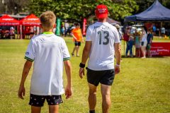 DURBAN, KWAZULU-NATAL, SOUTH AFRICA - NOVEMBER 18: Mr Price Foundation Cup taking place at Crusaders on November 18, 2023 at Durban, KwaZulu-Natal, South Africa. (Photo by Nicolette Tostee)