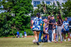 DURBAN, KWAZULU-NATAL, SOUTH AFRICA - NOVEMBER 18: Mr Price Foundation Cup taking place at Crusaders on November 18, 2023 at Durban, KwaZulu-Natal, South Africa. (Photo by Nicolette Tostee)