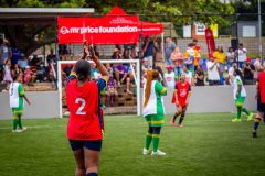 DURBAN, KWAZULU-NATAL, SOUTH AFRICA - NOVEMBER 18: Mr Price Foundation Cup taking place at Crusaders on November 18, 2023 at Durban, KwaZulu-Natal, South Africa. (Photo by Nicolette Tostee)