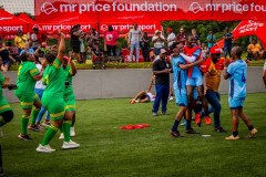 DURBAN, KWAZULU-NATAL, SOUTH AFRICA - NOVEMBER 18: Mr Price Foundation Cup taking place at Crusaders on November 18, 2023 at Durban, KwaZulu-Natal, South Africa. (Photo by Nicolette Tostee)