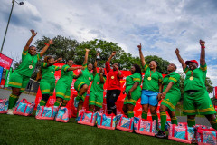 DURBAN, KWAZULU-NATAL, SOUTH AFRICA - NOVEMBER 18: Mr Price Foundation Cup taking place at Crusaders on November 18, 2023 at Durban, KwaZulu-Natal, South Africa. (Photo by Nicolette Tostee)