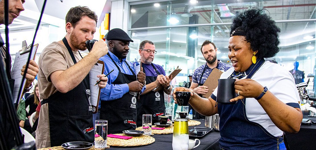 MRP Foundation’s resident barista, Princess ‘Fiks’ Khuzwayo, placed an impressive second at the 2019 KZN Region Coffee Competition hosted by the Speciality Coffee Association of South Africa’s (SCASA)